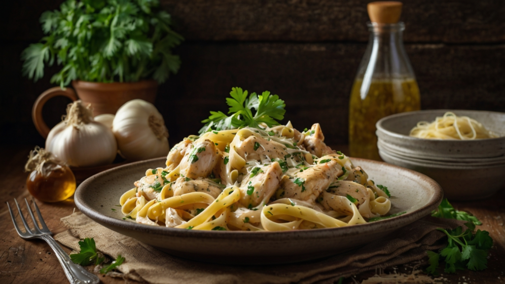 garlic-parmesan-chicken-pasta