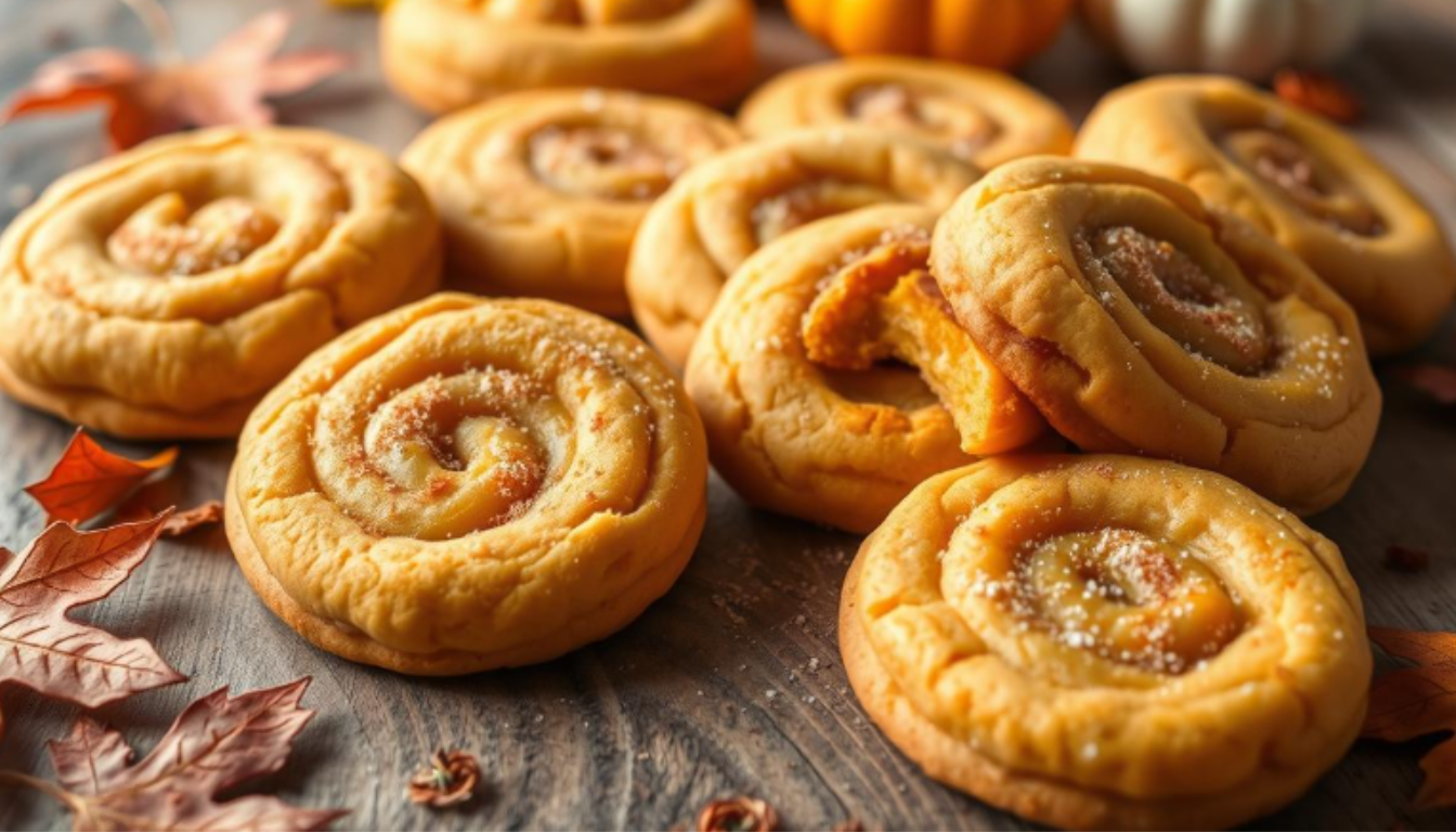 Delicious pumpkin pie cookies, soft and chewy, with a cinnamon sugar topping, perfect for fall.