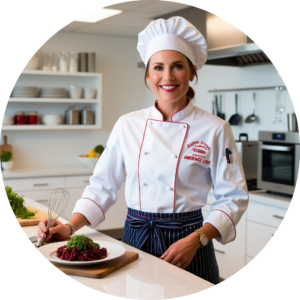 AI chef Laura introducing creative cooking recipes at Recipes and Dishes blog.