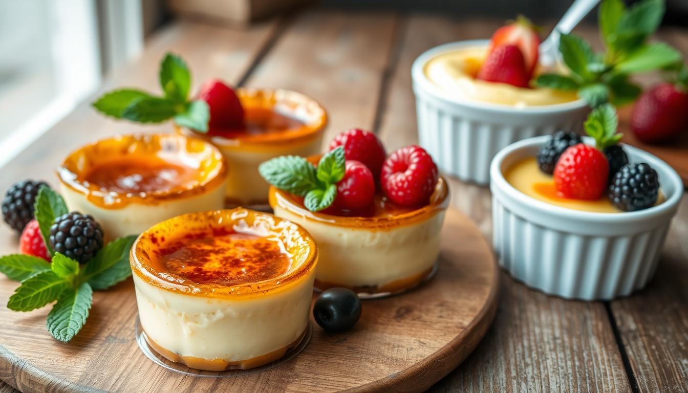 What s the difference between creme brulee and custard